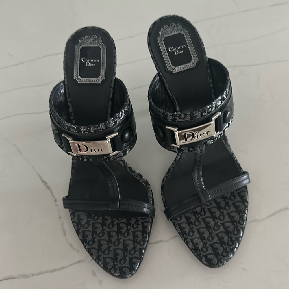 Christian Dior heels.